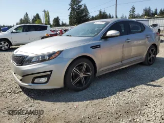 2015 Kia Optima LX with VIN 5XXGM4A70FG472261, listed as a Copart auction lot 54229975 with 136,157 mi miles and Clean Title. Bid and sale history available at carsss.com. Image 1.