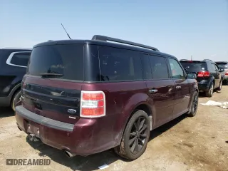 2017 Ford Flex Limited EcoBoost with VIN 2FMHK6DT4HBA03090, listed as a Copart auction lot 53502284 with 69,138 mi miles and Salvage Title. Bid and sale history available at carsss.com. Image 3.