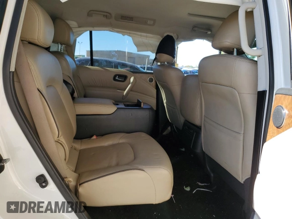 2022 Nissan Armada SL with VIN JN8AY2BA8N9392120, listed as a Copart auction lot 80426994 with 71,026 mi miles and Salvage Title. Bid and sale history available at carsss.com. Image 10.