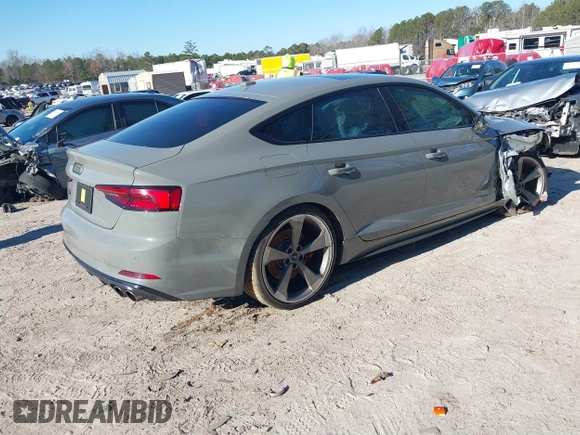 2019 Audi S5 Sportback Premium Plus z VIN WAUB4CF58KA050575, wystawiony jako IAAI lot #41248451 z przebiegiem 75 285 mil mil oraz . Historia ofert i sprzedaży dostępna na DreamBid. Obrazek 4.
