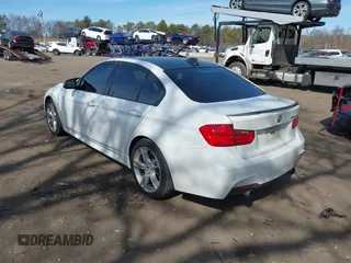 2015 BMW 3 Series 335i xDrive with VIN WBA3B9G56FNR94353, listed as a IAAI auction lot 41759393 with 121,136 mi miles and . Bid and sale history available at carsss.com. Image 3.