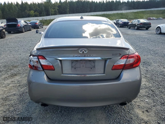 2011 Infiniti M37 with VIN JN1BY1AP9BM322203, listed as a Copart auction lot 73536594 with 253,376 mi miles and Salvage Title. Bid and sale history available at carsss.com. Image 6.