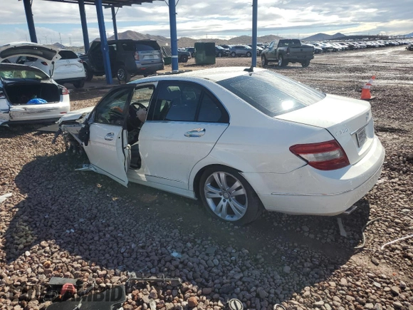 2010 Mercedes-Benz C 300 Sport with VIN WDDGF5EB7AF359225, listed as a Copart auction lot 59323715 with 151,444 mi miles and Salvage title. Bid and sale history available at DreamBid. Image 2.