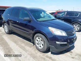 2015 Chevrolet Traverse LS z VIN 1GNKVFED1FJ121445, wystawiony jako IAAI lot #42034049 z przebiegiem Nie podano mil oraz . Historia ofert i sprzedaży dostępna na DreamBid. Obrazek 1.