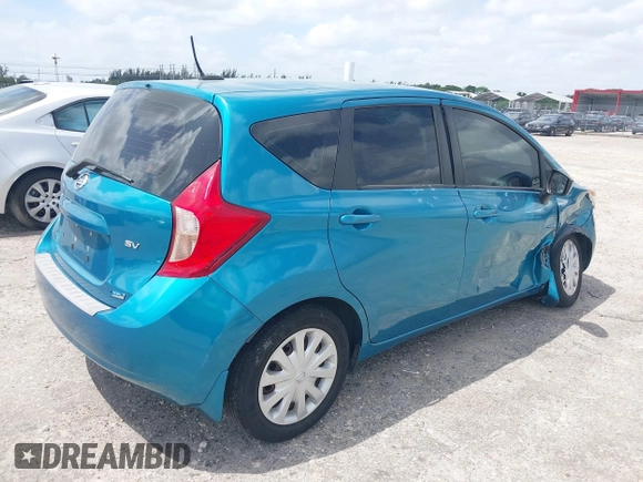 2016 Nissan Note S with VIN 3N1CE2CP8GL385889, listed as a IAAI auction lot 42094103 with 92,130 mi miles and . Bid and sale history available at DreamBid. Image 4.
