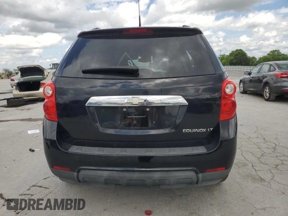 2013 Chevrolet Equinox LT with VIN 2GNALDEK6D6108365, listed as a Copart auction lot 54316365 with 167,620 mi miles and Clean Title. Bid and sale history available at DreamBid. Image 6.