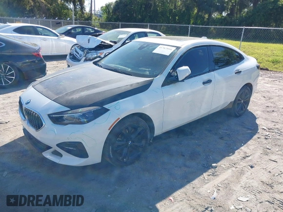 2021 BMW 2 Series 228i with VIN WBA53AK02M7H40744, listed as a IAAI auction lot 41767916 with 49,193 mi miles. Bid and sale history available at carsss.com. Image 17.