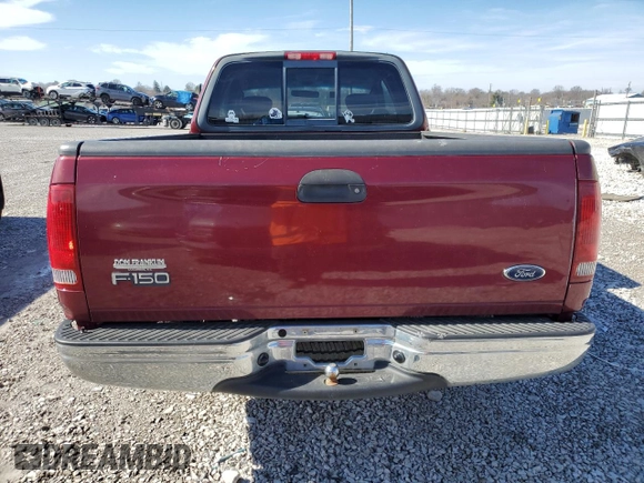 2003 Ford F-150 XL with VIN 1FTRX17273NA91050, listed as a Copart auction lot 45846965 with 165,595 mi miles and Salvage Title. Bid and sale history available at carsss.com. Image 6.