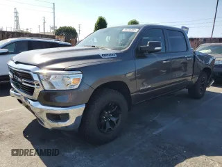 2019 Ram 1500 Big Horn z VIN 1C6RRFFG9KN909808, wystawiony jako Copart lot #59335885 z przebiegiem 72 372 mil mil oraz Szkoda całkowita • Salvage title. Historia ofert i sprzedaży dostępna na DreamBid. Obrazek 1.