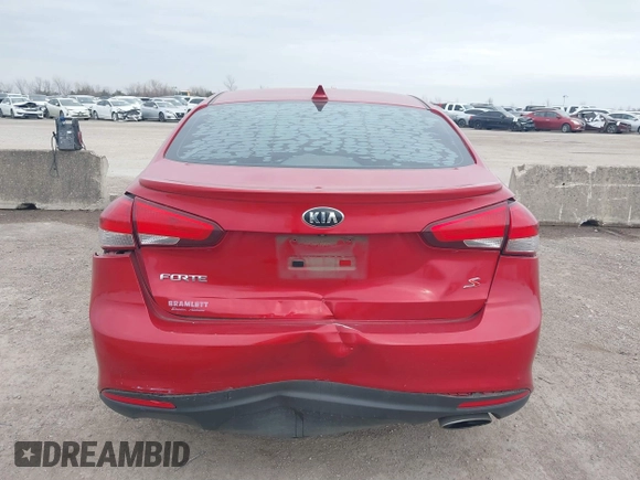 2018 Kia Forte LX with VIN 3KPFL4A7XJE187602, listed as a IAAI auction lot 41432177 with 90,573 mi miles and . Bid and sale history available at DreamBid. Image 16.