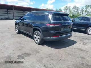 2021 Jeep Grand Cherokee Limited with VIN 1C4RJJBGXM8126684, listed as a IAAI auction lot 42664079 with 54,504 mi miles and . Bid and sale history available at DreamBid. Image 3.