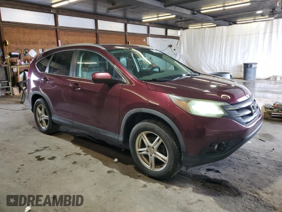 2012 Honda CR-V EX-L with VIN 5J6RM4H79CL046864, listed as a Copart auction lot 63052525 with 243,943 mi miles and Clean title. Bid and sale history available at DreamBid. Image 4.