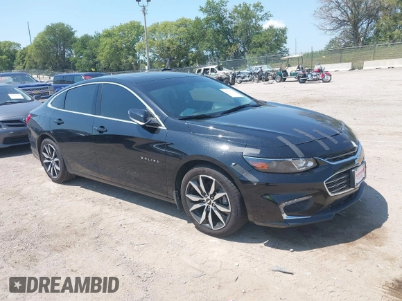 2018 Chevrolet Malibu LT with VIN 1G1ZD5ST7JF283049, listed as a IAAI auction lot 39998726 with 79,353 mi miles. Bid and sale history available at carsss.com. Image 1.