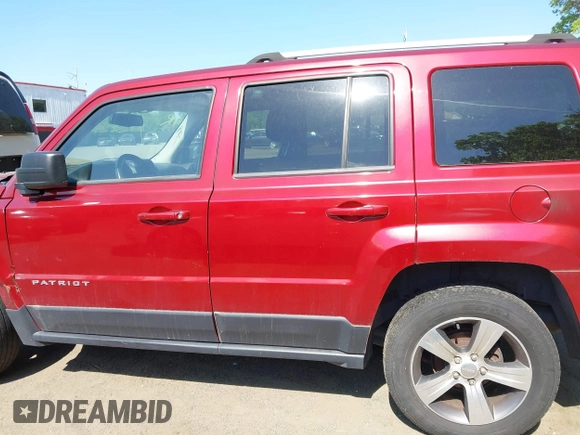 2017 Jeep Patriot High Altitude with VIN 1C4NJRFB2HD179288, listed as a IAAI auction lot 42185295 with 185,854 mi miles. Bid and sale history available at carsss.com. Image 14.