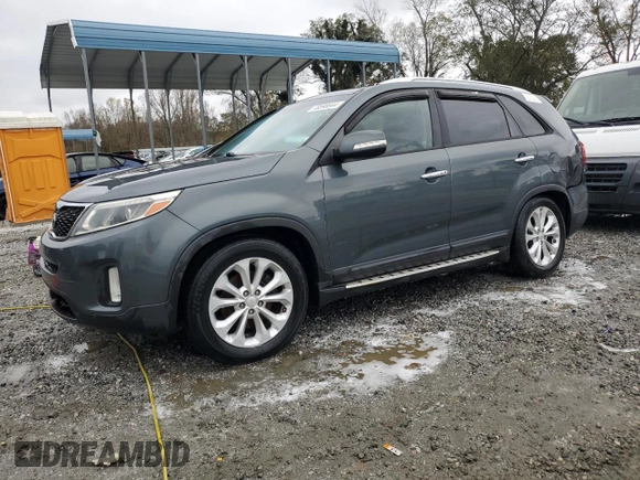 2014 Kia Sorento EX with VIN 5XYKU4A77EG493113, listed as a Copart auction lot 78590644 with 0 mi miles and Non Repairable. Bid and sale history available at carsss.com. Image 1.