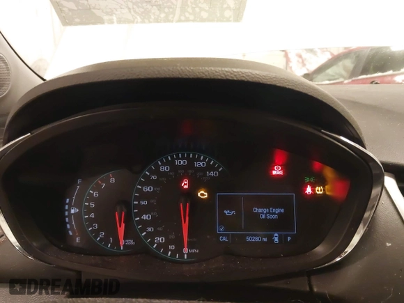 2019 Chevrolet Trax LS with VIN 3GNCJKSB7KL273602, listed as a IAAI auction lot 41391193 with 50,280 mi miles. Bid and sale history available at carsss.com. Image 7.