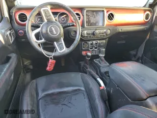 2020 Jeep Gladiator Rubicon with VIN 1C6JJTBG6LL101017, listed as a Copart auction lot 71123813 with 50,262 mi miles. Bid and sale history available at carsss.com. Image 8.