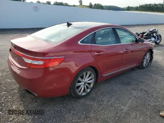 2013 Hyundai Azera with VIN KMHFH4JG3DA212537, listed as a Copart auction lot 62455324 with 130,531 mi miles and Clean Title. Bid and sale history available at carsss.com. Image 3.