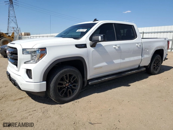 2021 GMC Sierra 1500 Elevation with VIN 3GTU9CEDXMG176835, listed as a Copart auction lot 61906644 with 38,695 mi miles and Clean Title. Bid and sale history available at carsss.com. Image 1.