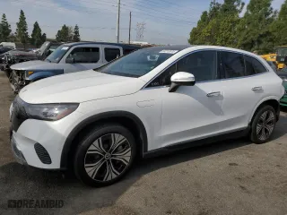 2024 Mercedes-Benz EQE with VIN 4JGGM1CB1RA044145, listed as a Copart auction lot 83213574 with NaN miles and Salvage Title. Bid and sale history available at carsss.com. Image 1.