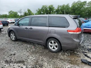 2011 Toyota Sienna with VIN 5TDZK3DC2BS114489, listed as a Copart auction lot 57773685 with 177,147 mi miles and Salvage title. Bid and sale history available at DreamBid. Image 2.