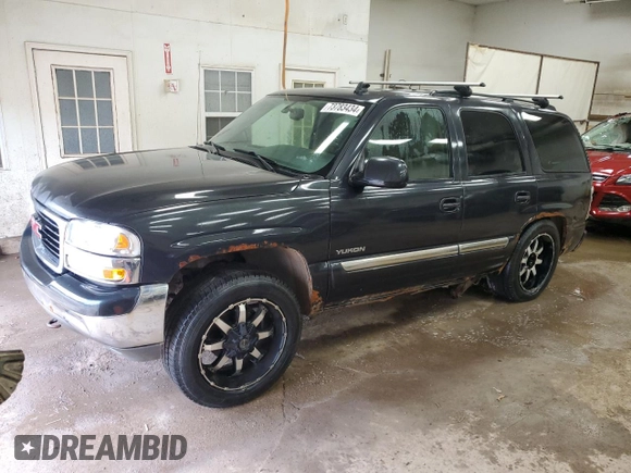 2006 GMC Yukon SLT with VIN 1GKEK13T96J137263, listed as a Copart auction lot 73783434 with 0 mi miles and Salvage Title. Bid and sale history available at carsss.com. Image 1.