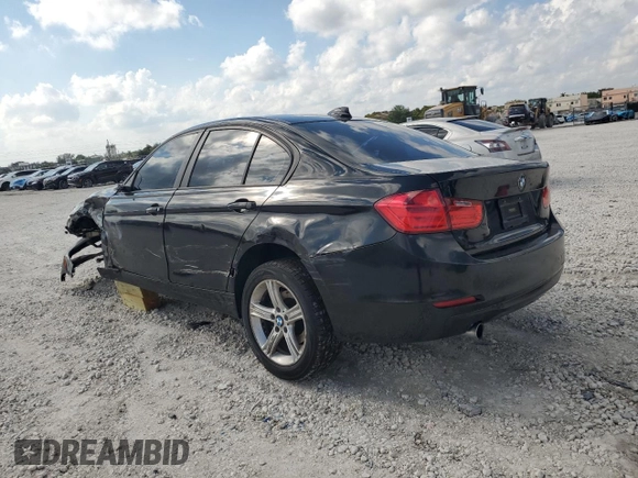 2015 BMW 3 Series 320i with VIN WBA3B1C55FK137286, listed as a Copart auction lot 50580135 with 144,687 mi miles and Non Repairable. Bid and sale history available at carsss.com. Image 2.