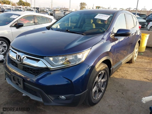 2017 Honda CR-V EX with VIN 7FARW1H50HE013666, listed as a IAAI auction lot 41543918 with 112,779 mi miles. Bid and sale history available at carsss.com. Image 2.