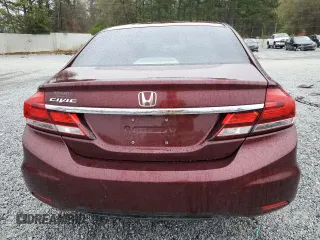 2014 Honda Civic Sedan LX with VIN 19XFB2F59EE034939, listed as a Copart auction lot 47773695 with 162,952 mi miles and Salvage Title. Bid and sale history available at carsss.com. Image 6.