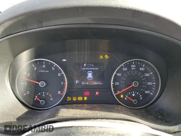 2022 Kia Sportage LX with VIN KNDPMCAC6N7982886, listed as a Copart auction lot 51713565 with 43,416 mi miles and Salvage Title. Bid and sale history available at DreamBid. Image 9.