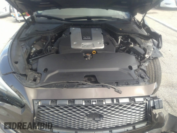 2015 Infiniti Q50 Premium with VIN JN1BV7AP8FM343805, listed as a IAAI auction lot 41752314 with 69,231 mi miles. Bid and sale history available at carsss.com. Image 10.