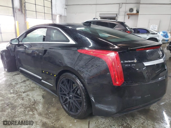 2014 Cadillac ELR with VIN 1G6RS1E45EU601538, listed as a Copart auction lot 44822905 with NaN miles and Salvage Title. Bid and sale history available at carsss.com. Image 2.