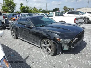 2016 Ford Mustang V6 with VIN 1FA6P8AM0G5304700, listed as a Copart auction lot 60964595 with 102,994 mi miles and Salvage title. Bid and sale history available at DreamBid. Image 4.