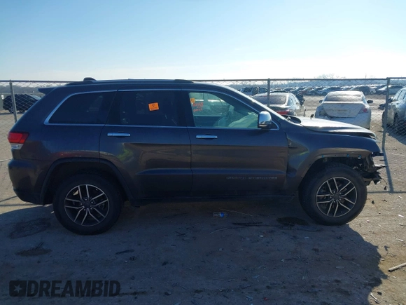 2020 Jeep Grand Cherokee Limited with VIN 1C4RJEBG7LC364947, listed as a IAAI auction lot 41626549 with 82,307 mi miles. Bid and sale history available at carsss.com. Image 13.