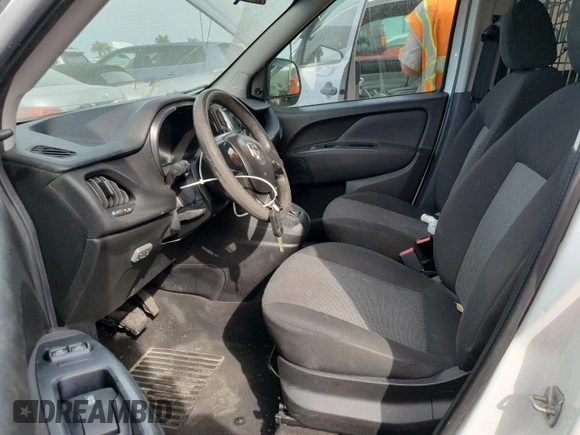 2016 Ram ProMaster City Cargo Tradesman with VIN ZFBERFAT1G6B68248, listed as a Copart auction lot 75356234 with Not Provided miles and Clean Title. Bid and sale history available at DreamBid. Image 7.