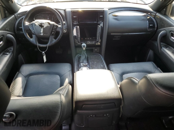 2020 Infiniti QX80 LUXE with VIN JN8AZ2NF3L9700036, listed as a Copart auction lot 54631525 with 65,848 mi miles and Clean Title. Bid and sale history available at carsss.com. Image 8.