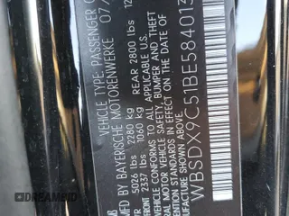 2011 BMW M3 with VIN WBSDX9C51BE584013, listed as a Copart auction lot 85279924 with 74,801 mi miles and Salvage Title. Bid and sale history available at carsss.com. Image 13.