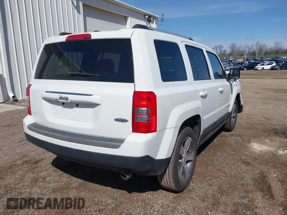 2017 Jeep Patriot High Altitude with VIN 1C4NJPFA3HD172779, listed as a IAAI auction lot 41855244 with 109,882 mi miles and . Bid and sale history available at DreamBid. Image 4.