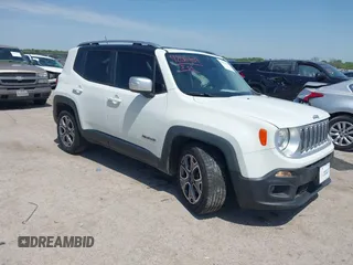 2015 Jeep Renegade Limited with VIN ZACCJADT0FPB52838, listed as a IAAI auction lot 42011409 with 97,376 mi miles and . Bid and sale history available at DreamBid. Image 1.