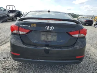 2016 Hyundai Elantra SE with VIN 5NPDH4AE3GH789561, listed as a Copart auction lot 53980175 with 233,320 mi miles and Clean Title. Bid and sale history available at carsss.com. Image 6.