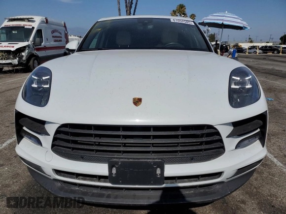 2021 Porsche Macan with VIN WP1AA2A54MLB13010, listed as a Copart auction lot 61052585 with 25,738 mi miles and Salvage title. Bid and sale history available at DreamBid. Image 5.