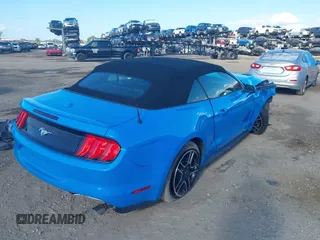 2022 Ford Mustang EcoBoost with VIN 1FATP8UH3N5115991, listed as a IAAI auction lot 41213475 with 64,399 mi miles. Bid and sale history available at carsss.com. Image 4.