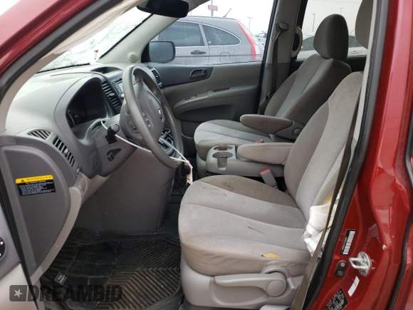 2012 Kia Sedona LX with VIN KNDMG4C77C6501093, listed as a Copart auction lot 48918985 with 194,364 mi miles and Salvage Title. Bid and sale history available at carsss.com. Image 7.