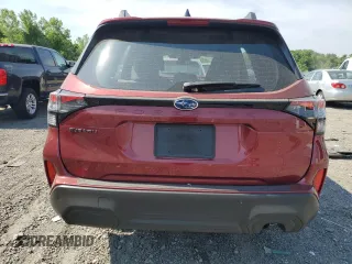 2025 Subaru Forester with VIN JF2SLDAC6SH515753, listed as a Copart auction lot 59920115 with 792 mi miles and Salvage title. Bid and sale history available at DreamBid. Image 6.