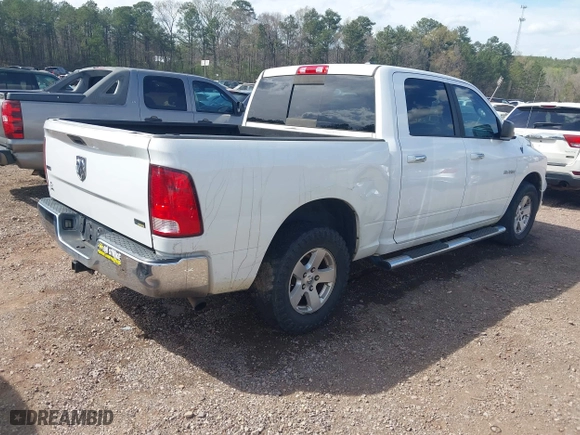 2010 Dodge Ram 1500 ST with VIN 1D7RB1CP7AS155995, listed as a IAAI auction lot 41842530 with 229,910 mi miles. Bid and sale history available at carsss.com. Image 4.