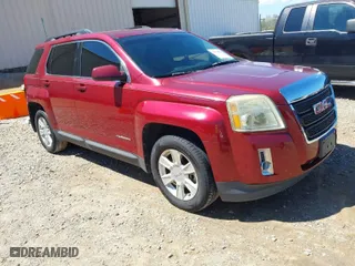 2012 GMC Terrain SLT-1 with VIN 2GKALUEK4C6231755, listed as a IAAI auction lot 41878880 with 129,977 mi miles. Bid and sale history available at carsss.com. Image 1.