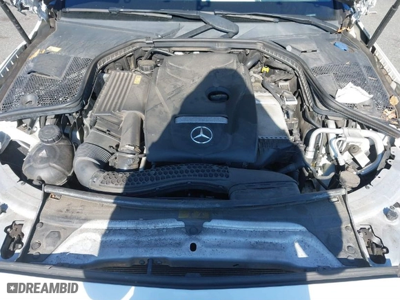 2016 Mercedes-Benz C-Class C 300 Luxury with VIN WDDWF4KB3GR149562, listed as a IAAI auction lot 41745765 with 92,294 mi miles. Bid and sale history available at carsss.com. Image 10.