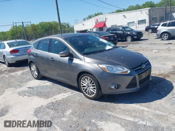 2012 Ford Focus SEL with VIN 1FAHP3M27CL399204, listed as a IAAI auction lot 41980976 with 113,443 mi miles. Bid and sale history available at carsss.com. Image 1.