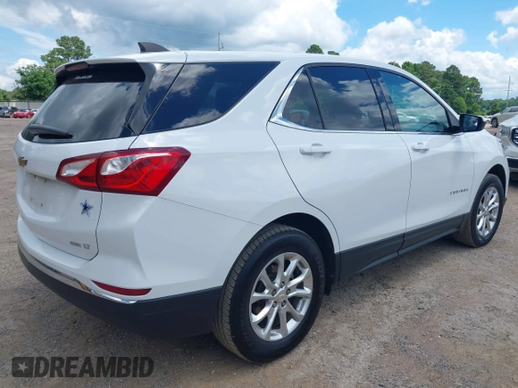 2020 Chevrolet Equinox LT with VIN 2GNAXUEVXL6206246, listed as a IAAI auction lot 42240708 with 141,538 mi miles and . Bid and sale history available at DreamBid. Image 4.
