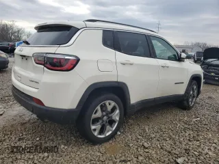 2018 Jeep Compass Limited with VIN 3C4NJDCB4JT440556, listed as a Copart auction lot 46345255 with Not Provided miles and Salvage Title. Bid and sale history available at DreamBid. Image 3.